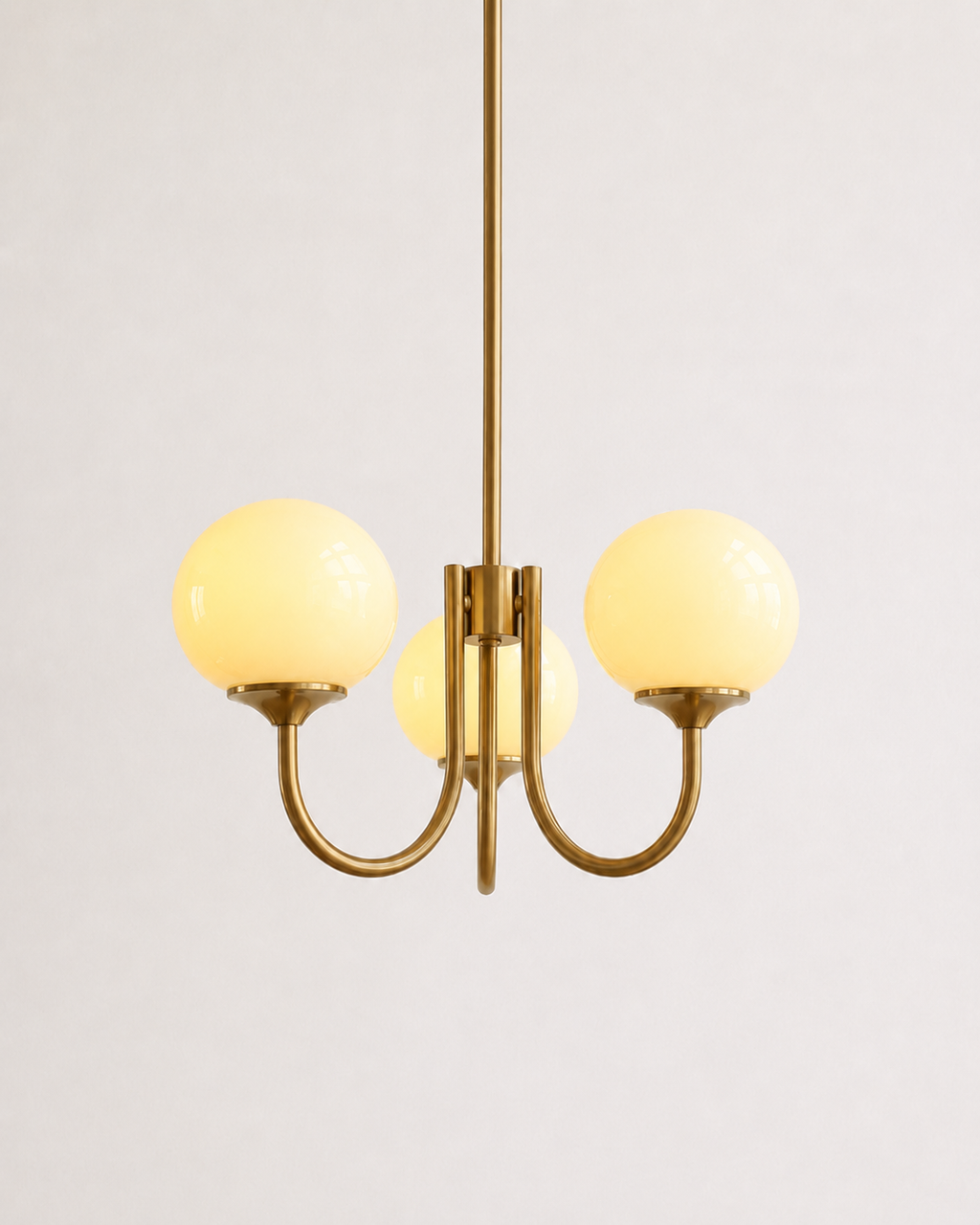 Retro Franse Kandelaar Beige