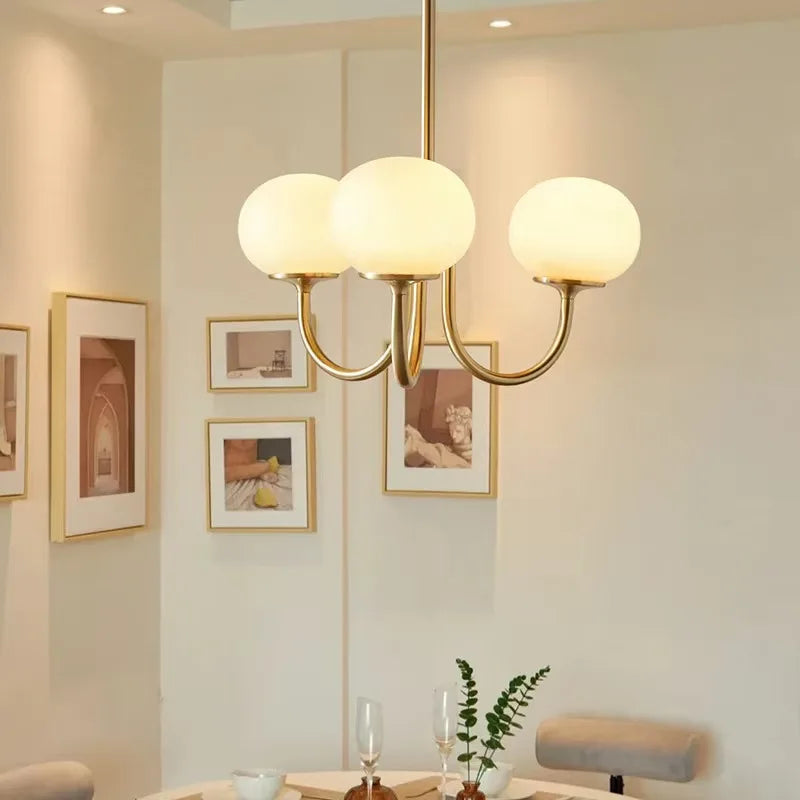 Retro Franse Kandelaar Beige